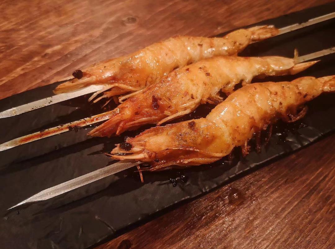 木屋烧烤 - 烤红虾