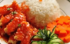 梅花小馆 - 番茄炸猪排盖饭