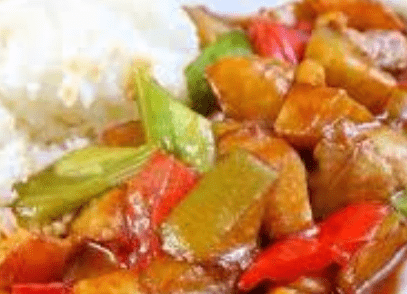 梅花小馆 - 红烧茄子豆腐饭