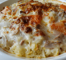 梅花小馆 - 蘑菇肠仔吞拿鱼饭