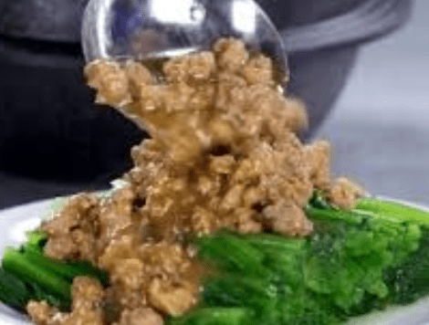 梅花小馆 - 青菜豆腐臊肉饭