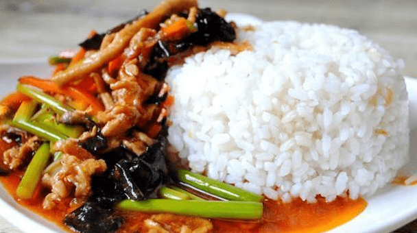 梅花小馆 - 鱼香肉丝饭